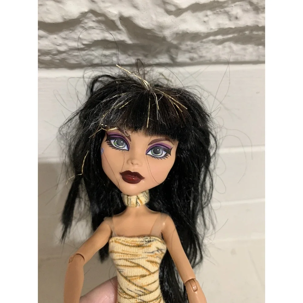 Monster High Cleo De Nile‎ Doll Mattel 2014 Jumpsuit Earring